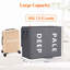 Bhargava Fabric Laundry Hamper with Handles-270931432-270931433