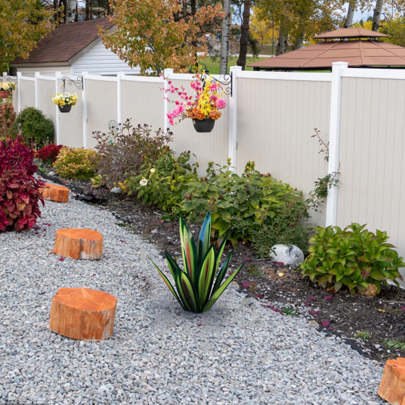 Ornement de jardin en forme de téquila, Vert