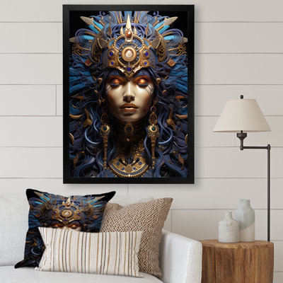 «Kahyla Égypte, pharaons, rêve de femme I», reproduction d'art sur toile