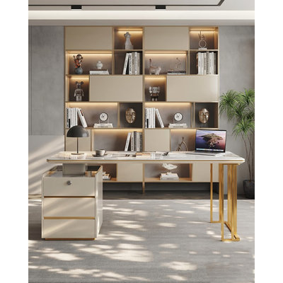 Table de réception légère et luxueuse
