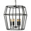 Paris 6 - Light Lantern Geometric Chandelier