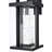 Uriah 16 inch LED Outdoor Wall sconce in Black