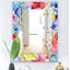 Miroir mural traditionnel fleur 41-40102252