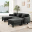 Canapé modulaire en U à 3 places Boucle Fabric-165290858-163232333