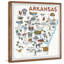 White Arkansas - Cadre photo, reproduction d'art sur papier-760647459