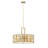 Gemma Three-Light Drum Pendant w/ Crystal Rectangular Prisms-1061577051