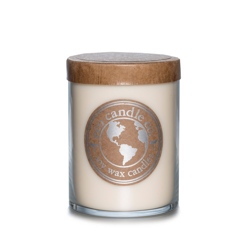 Sterling Rose Scented Jar Candle with Glass Holder