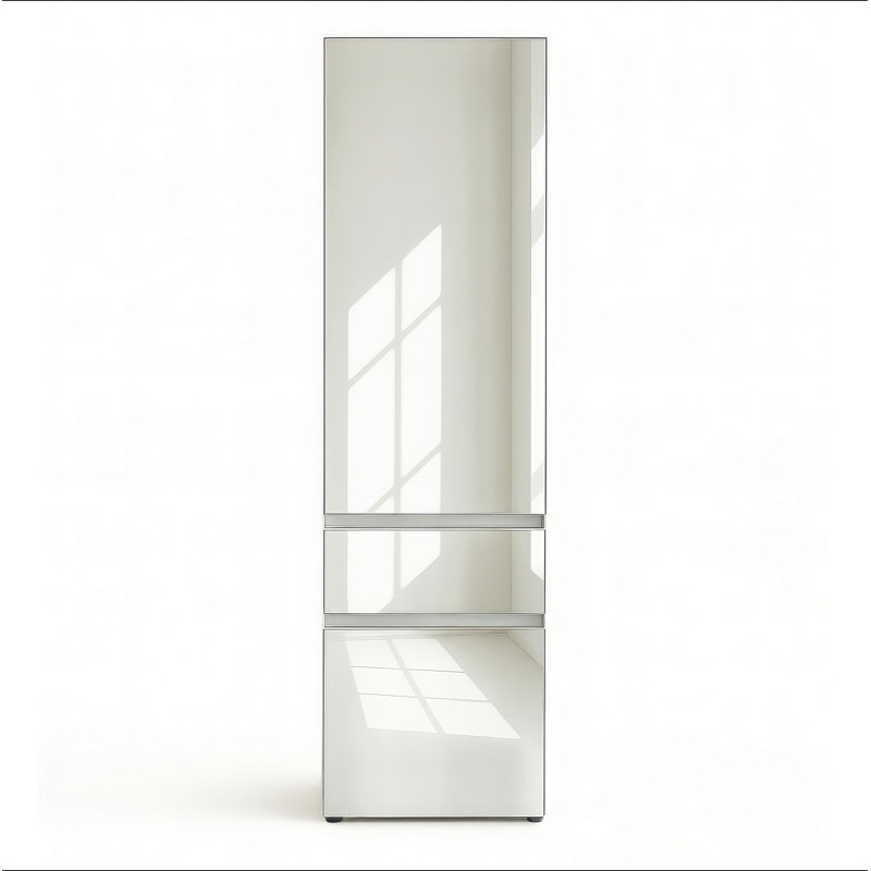 Armoire modulaire en bois avec miroir Elise