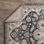 Tapis oriental en polypropylène tissé à la main bleu / rouge / beige-1861405409