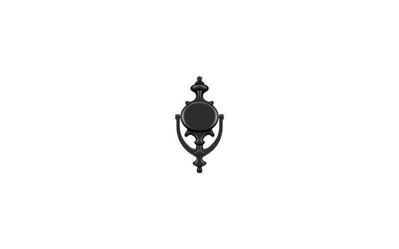 Door Knocker, Black