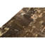Tapis brun foncé / beige noué à la main de haute qualité