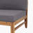 ASTON 4-PIECE SOFA SET, DARK GRAY