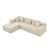 Fausse fourrure beige est en rupture de stock