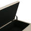 Repose-pieds de rangement pour table basse contemporaine en cuir végétalien l 36 po Dover-691848311
