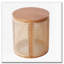 TABLE D'APPOINT EN CAOUTCHOUC SOLIDE, COULEUR NATURELLE