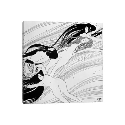 The Blood Of Fish by Gustav Klimt - Wrapped Canvas Gallery-Wrapped Canvas Giclée