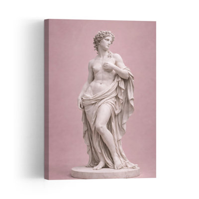 Youngaphrodite Elegant Serene Contemporary Architecture Wall Art Print 1 Piece Wrapped Canvas Wall Art
