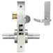 85A9B92DA01245F6A6684A9F40E8F49C ENSEMBLE D'ÉCUSSURE SIMPLE plaqué chrome satiné
