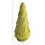 Tall Matte Embossed Glass Tree
