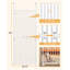 Barrière extra haute pour animaux, large réglable, barrière de sécurité pour chats et animaux de compagnie, sans perçage-110992604
