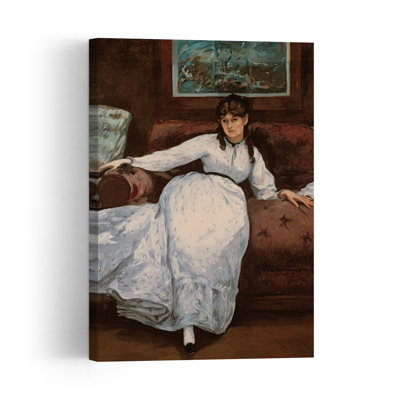 Le Reste, Portrait de Berthe Morisot, 1870, Impression d'art abstrait contemporain, Portrait mural