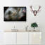 Colourful Elephant in Abstract - Wrapped Canvas-55315511