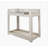 Cedro Weathered White Finish Twin/Twin Bunk Bed