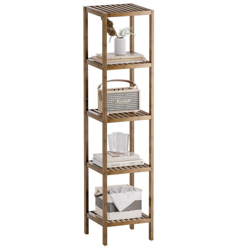 Nagy Bathroom Shelves, Brown