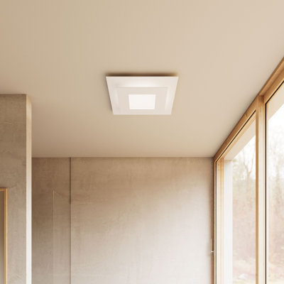 Plafonnier encastré à DEL 1 lumière décalée 20 po