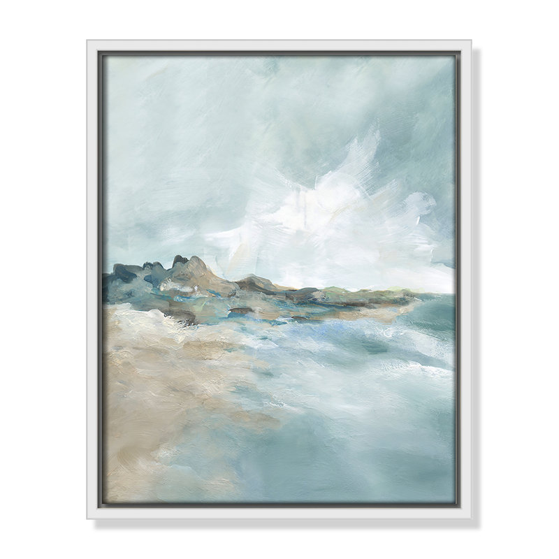 Coralie Sandpoint Print by Carol Robinson, 15.5" H x 12.5" W, White