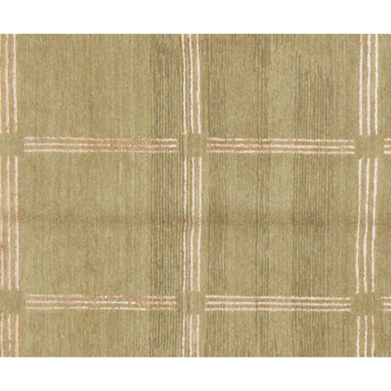 Hand Knotted Wool Area Rug in Multi