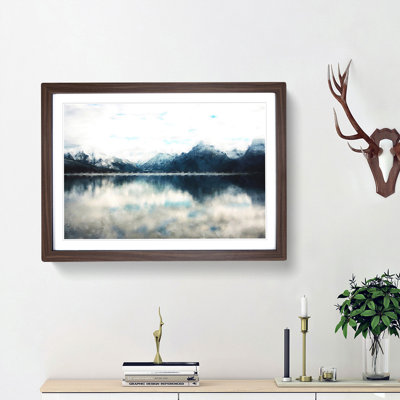 Lake Mcdonald Montana - Picture Frame Painting Print