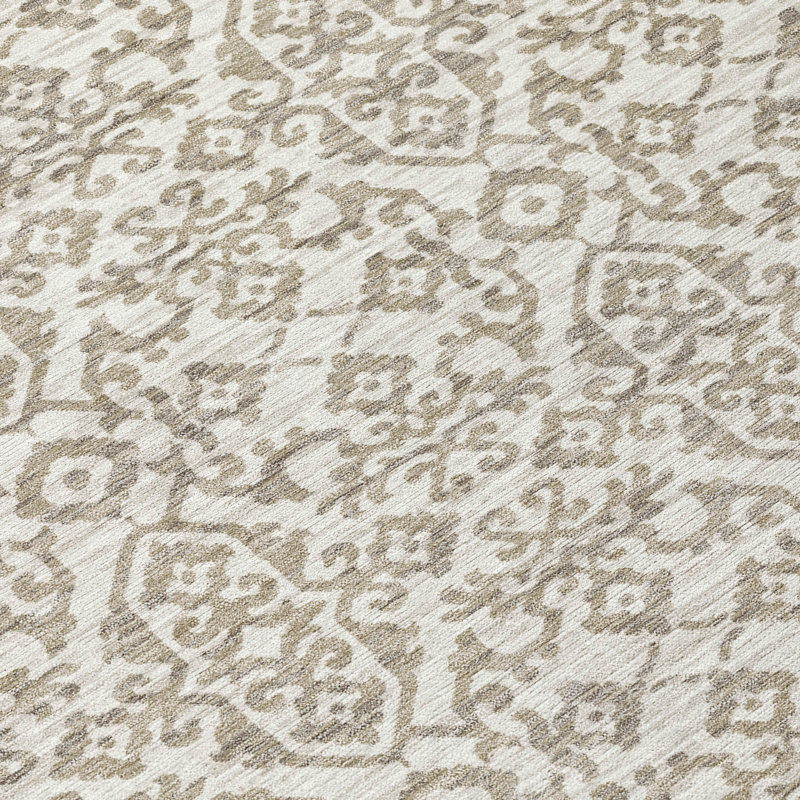 Machine Washable Indoor/Outdoor Chantille ACN2787 Lattice Rug, 10' x 14'