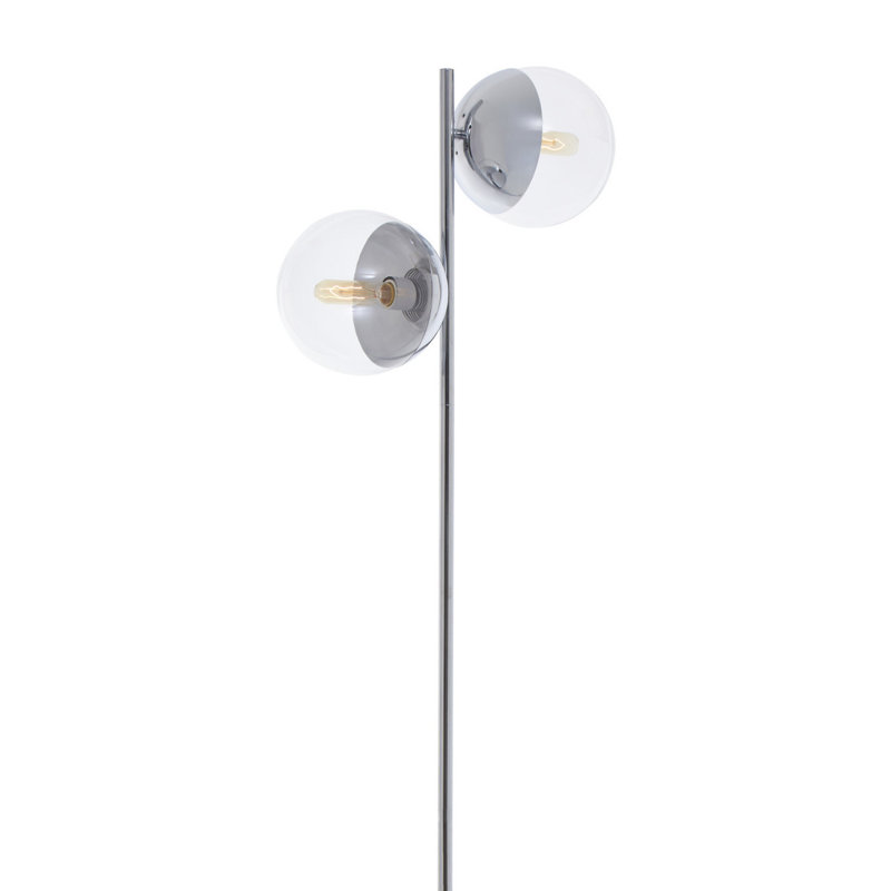 Royce 158cm Novelty Floor Lamp, Silver