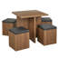 Badillo 4 - Person Trestle Dining Set-1585977413