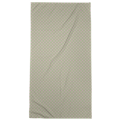 Serviette de bain géométrique katelyn elizabeth