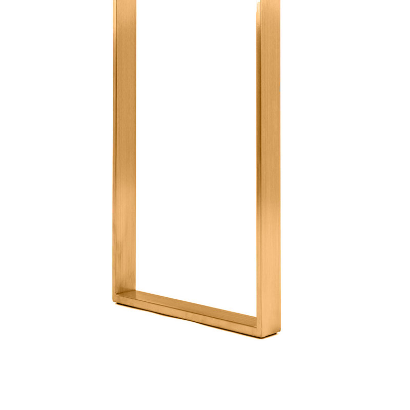Torkil Gold Table Medium, Gold, 30" H x 36" W x 8" D