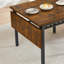 Table de salle à manger rectangulaire L 63,29 po x l 35,59 po Laraven