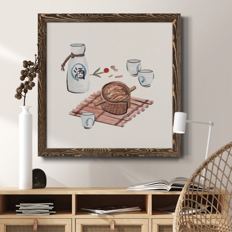 Toile encadrée The Way Home I-Premium - prête à être accrochée, Noyer, H 27,5 po x l 27,5 po x P 1,5 po
