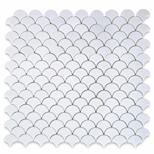 10" x 9" Marble Mosaic Wall & Floor Tile