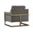 Vanessa Upholstered Armchair - Grey-1868018876