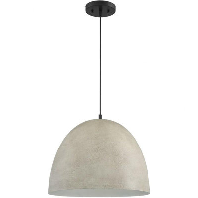 Kristen Single Light Concrete Pendant
