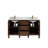60'' Double Bathroom Vanity with Top-75402041