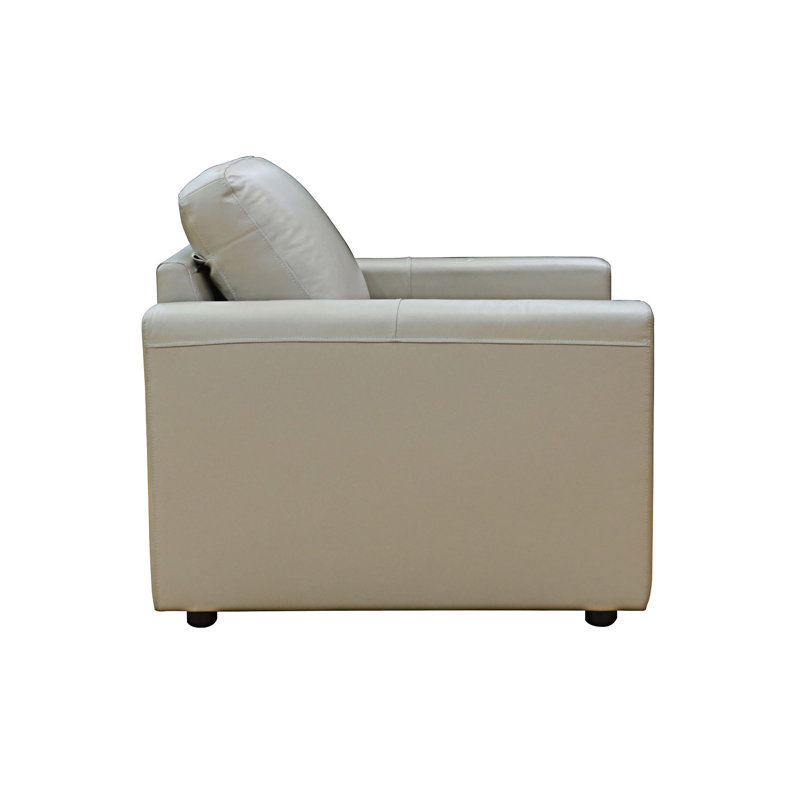 Chaise rembourrée avec coussin de dossier
