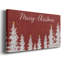 Merry Christmas - Toile tendue avec châssis - Prêt à accrocher-260185376