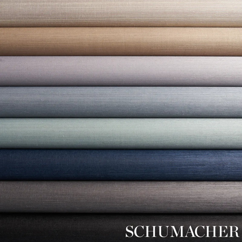 Haruki Sisal Wallpaper, Silver