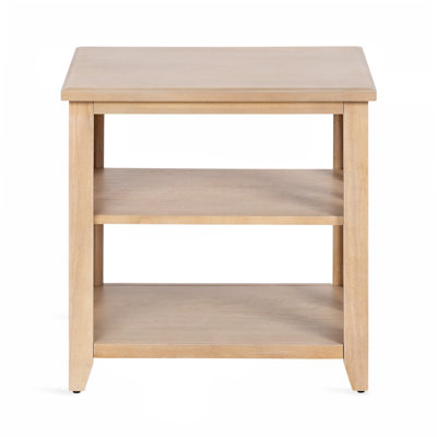 Broadbridge Rectangle Tiered Wooden Side Table
