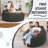 7ft Pre-filled Memory Foam Bean Bag Chair-276360945-275931867