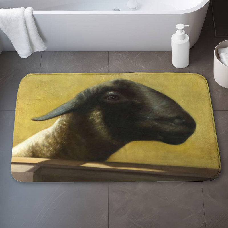 Maurion Microfiber Non-Slip Bath Mat, 21"W x 34"L