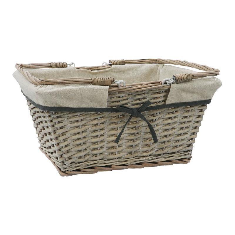 JVL Wicker Decorative Basket